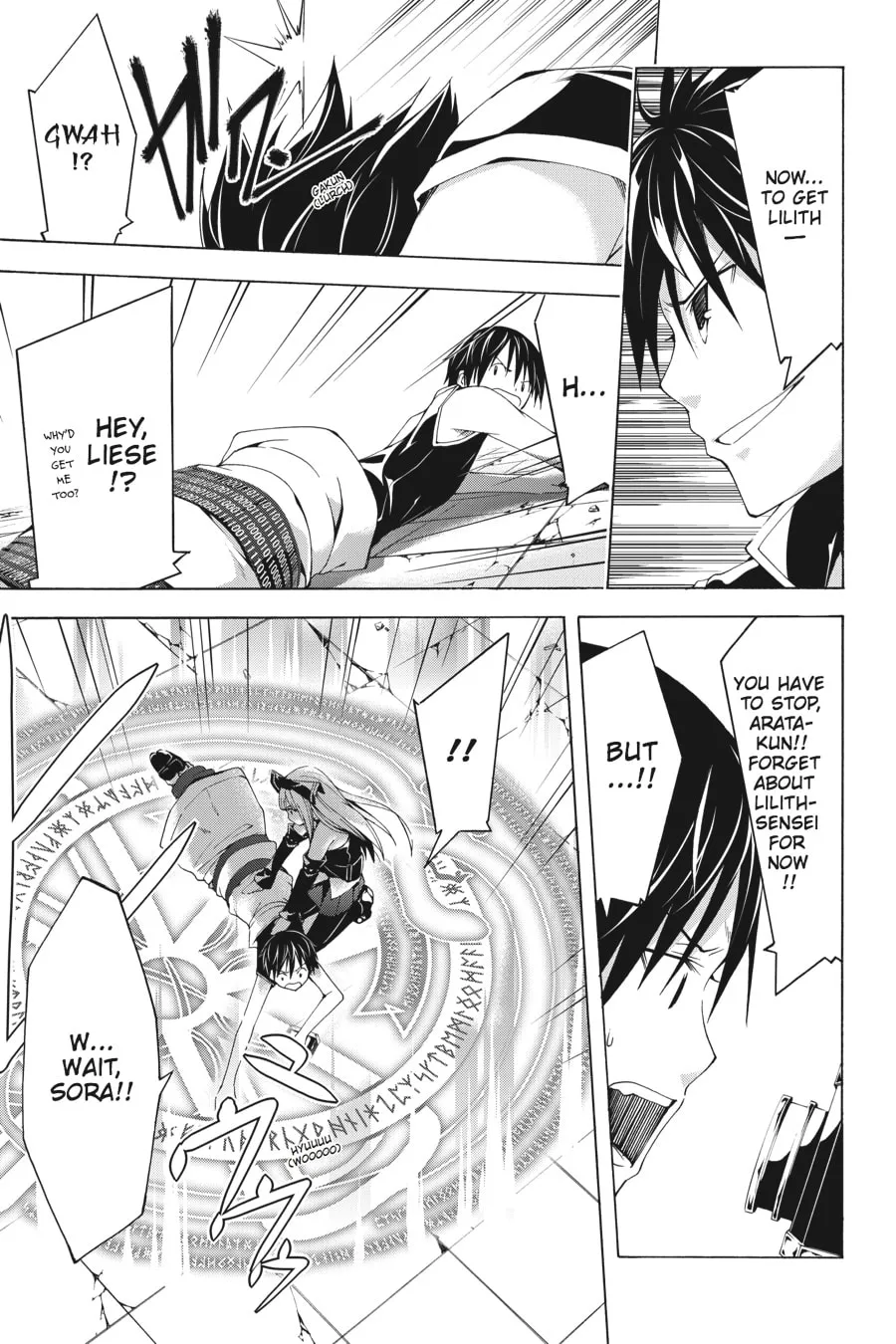 Read Trinity Seven: The Seven Magicians chapter 32 image 28 on Lezhin
