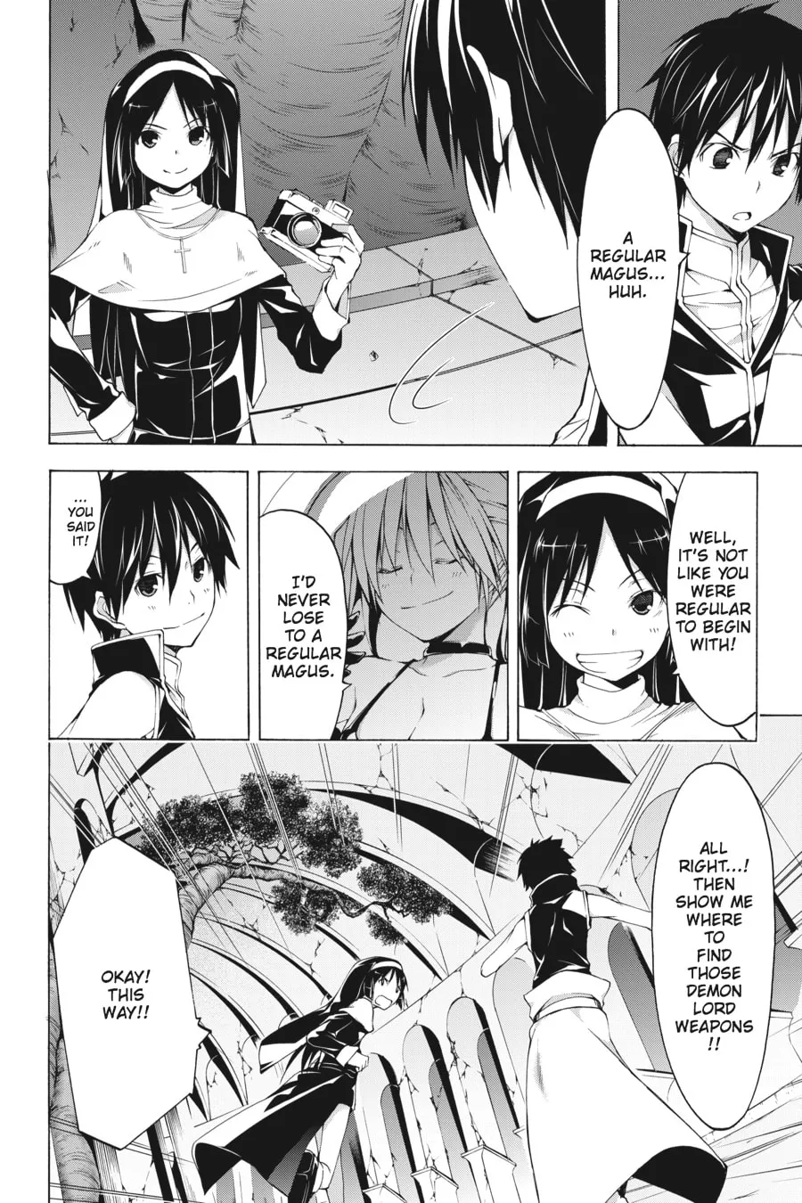 Read Trinity Seven: The Seven Magicians chapter 33 image 27 on Lezhin