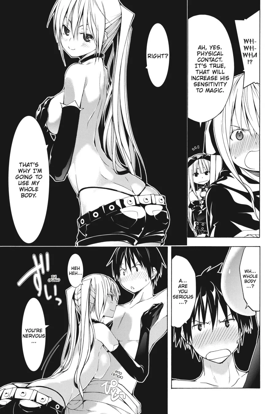 Read Trinity Seven: The Seven Magicians chapter 34 image 22 on Lezhin