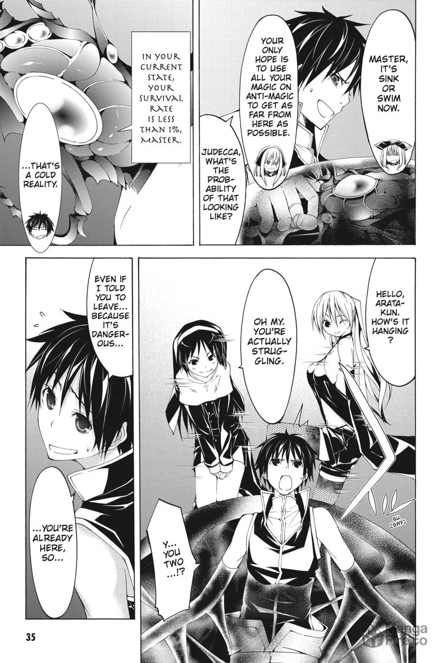 Read Trinity Seven: The Seven Magicians chapter 36 image 29 on Lezhin