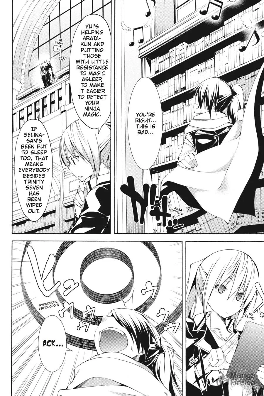 Read Trinity Seven: The Seven Magicians chapter 38 image 17 on Lezhin