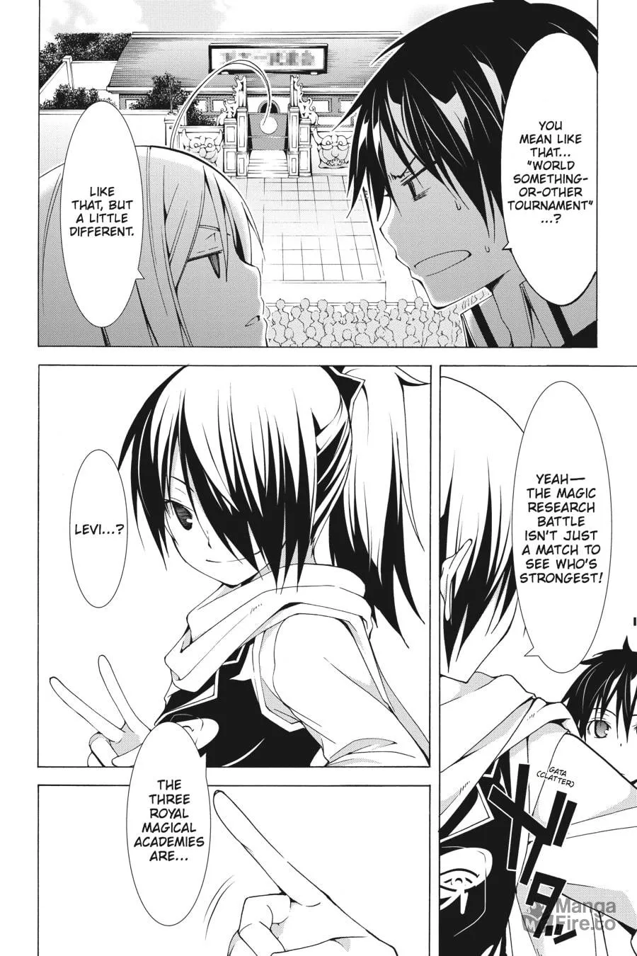 Read Trinity Seven: The Seven Magicians chapter 39 image 19 on Lezhin