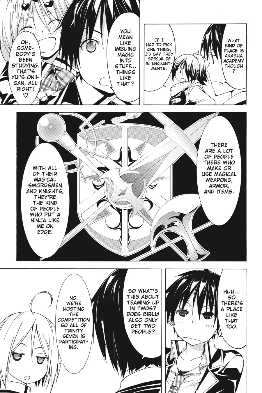 Read Trinity Seven: The Seven Magicians chapter 39 image 22 on Lezhin