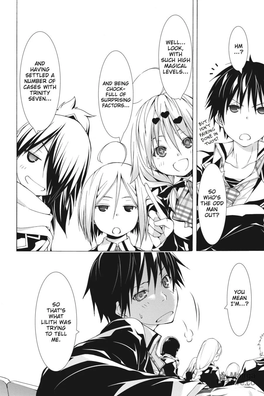 Read Trinity Seven: The Seven Magicians chapter 39 image 23 on Lezhin