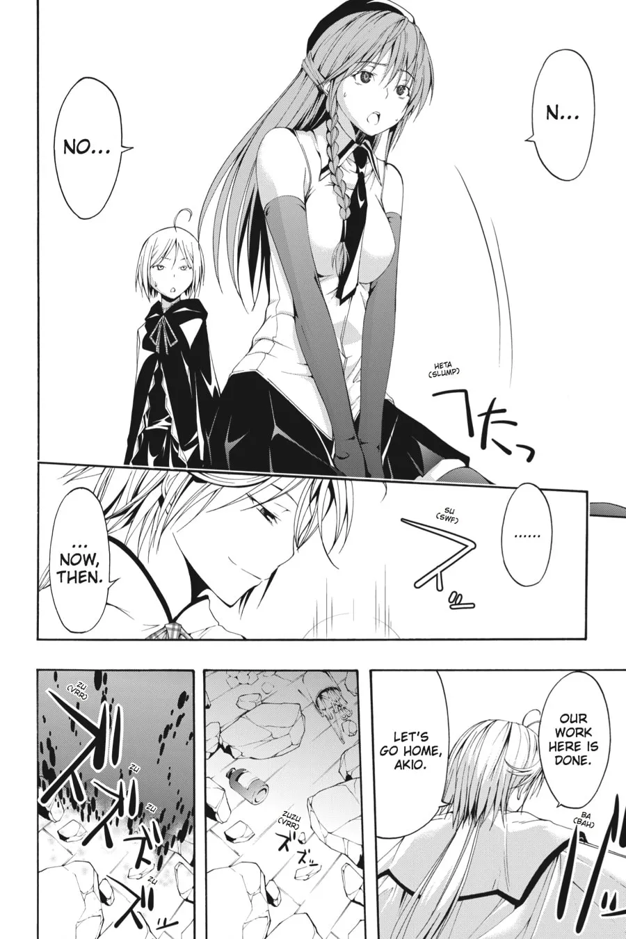 Read Trinity Seven: The Seven Magicians chapter 4 image 1 on Lezhin