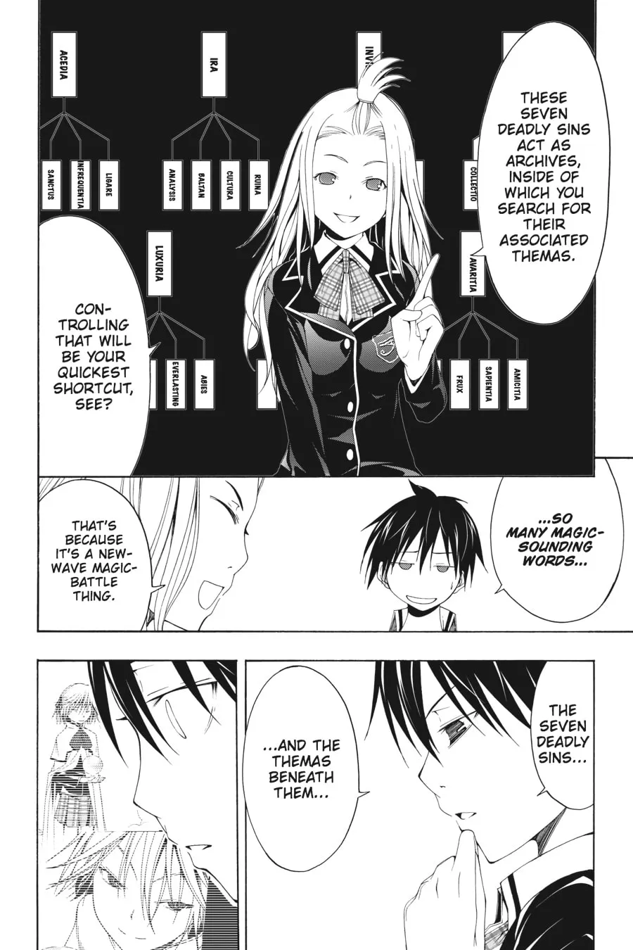 Read Trinity Seven: The Seven Magicians chapter 4 image 13 on Lezhin