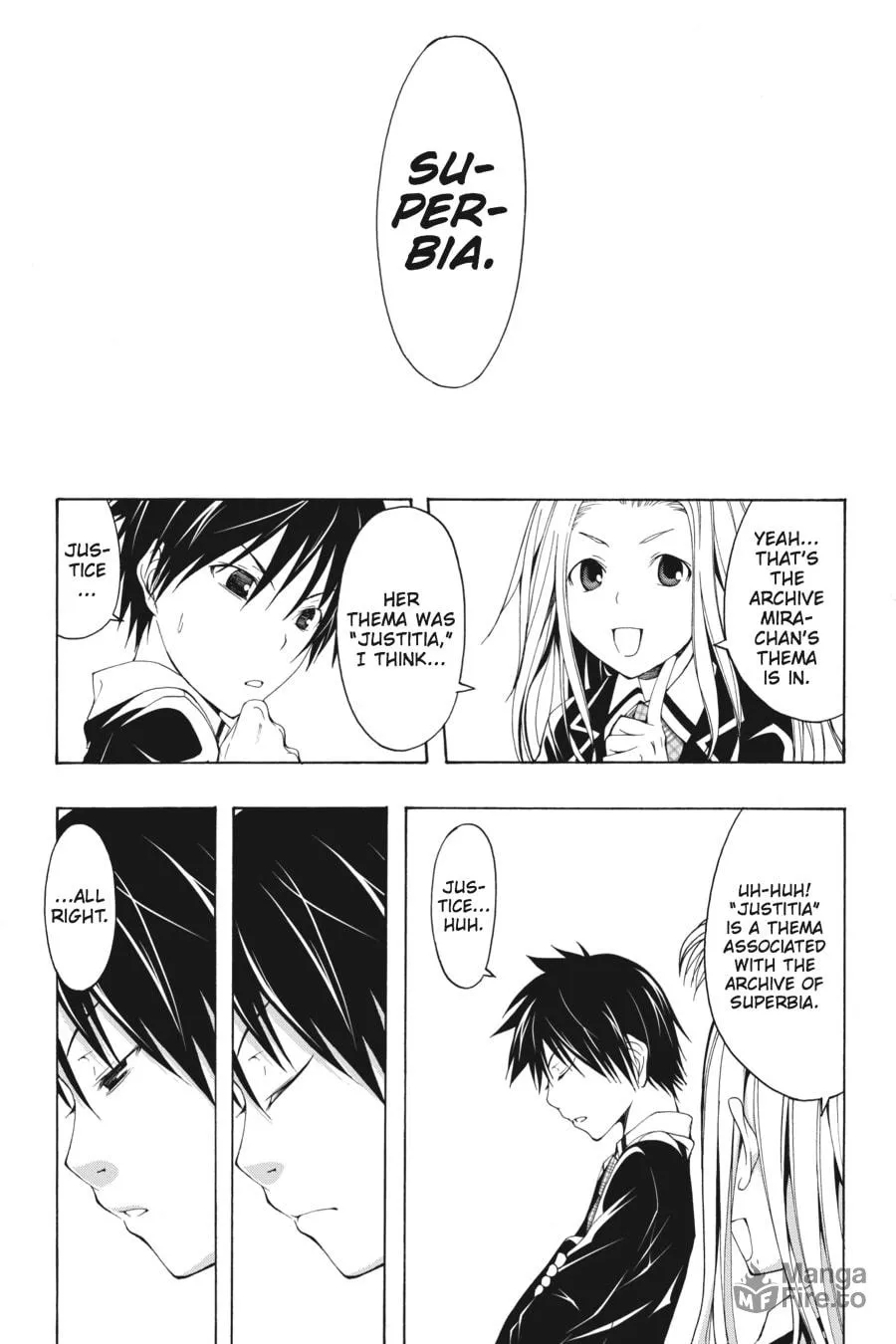 Read Trinity Seven: The Seven Magicians chapter 4 image 14 on Lezhin