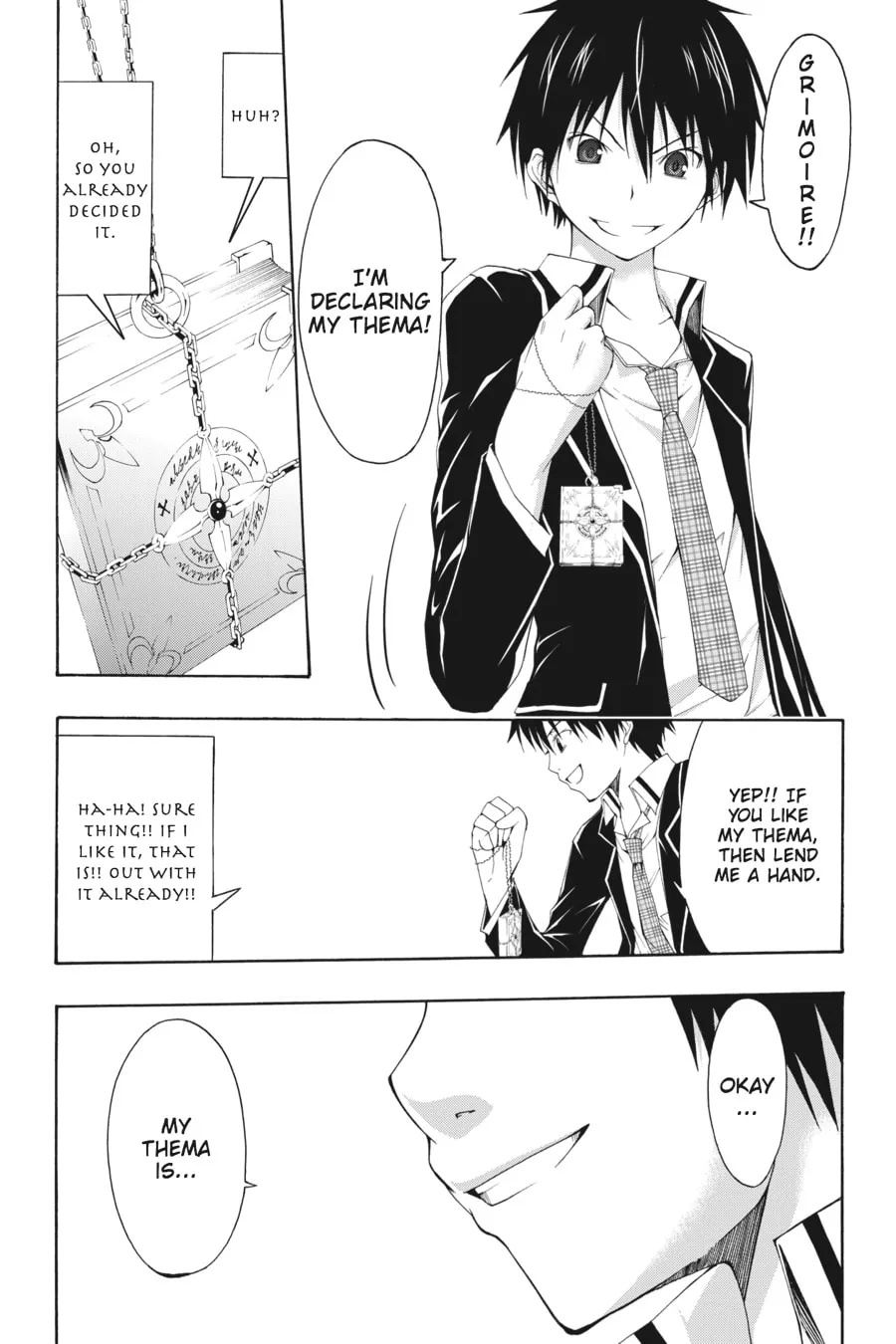 Read Trinity Seven: The Seven Magicians chapter 4 image 22 on Lezhin