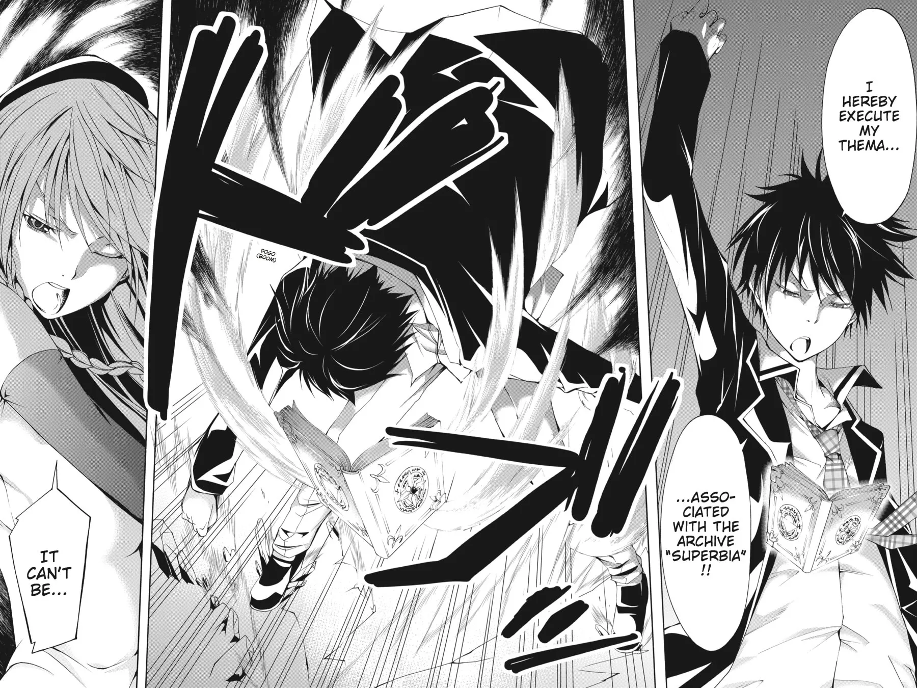 Read Trinity Seven: The Seven Magicians chapter 4 image 25 on Lezhin