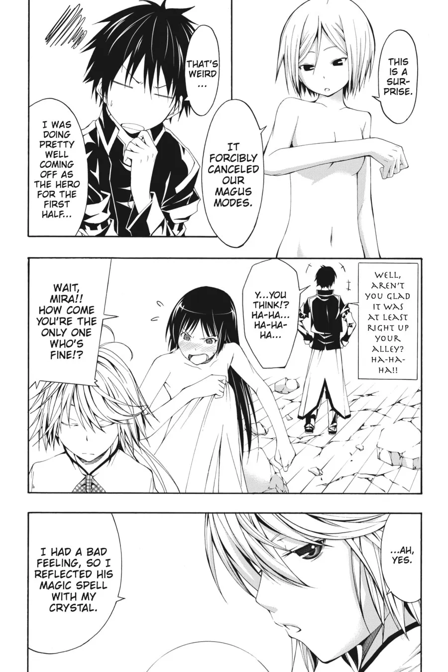 Read Trinity Seven: The Seven Magicians chapter 4 image 30 on Lezhin