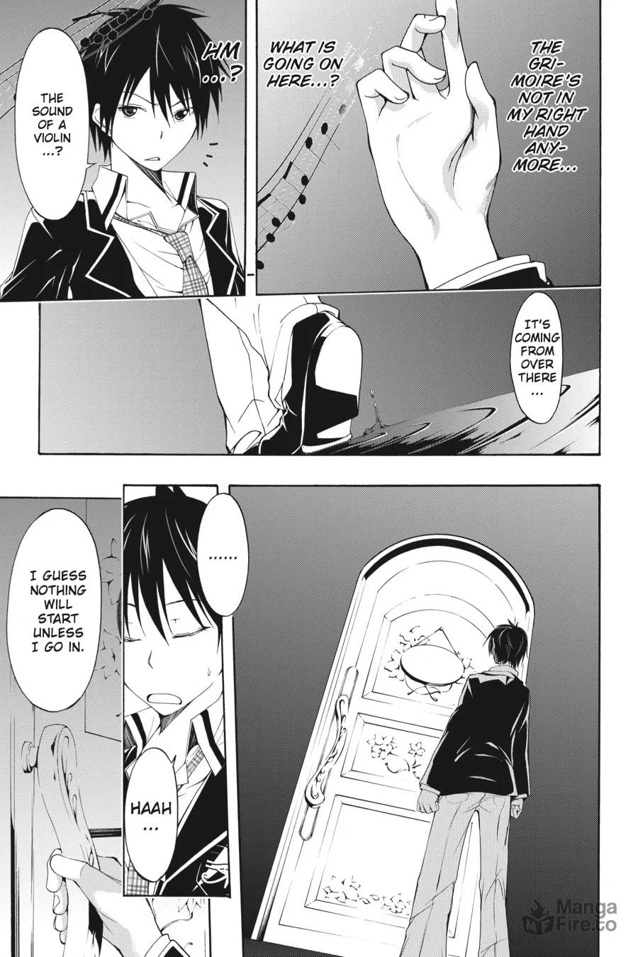 Read Trinity Seven: The Seven Magicians chapter 4 image 4 on Lezhin