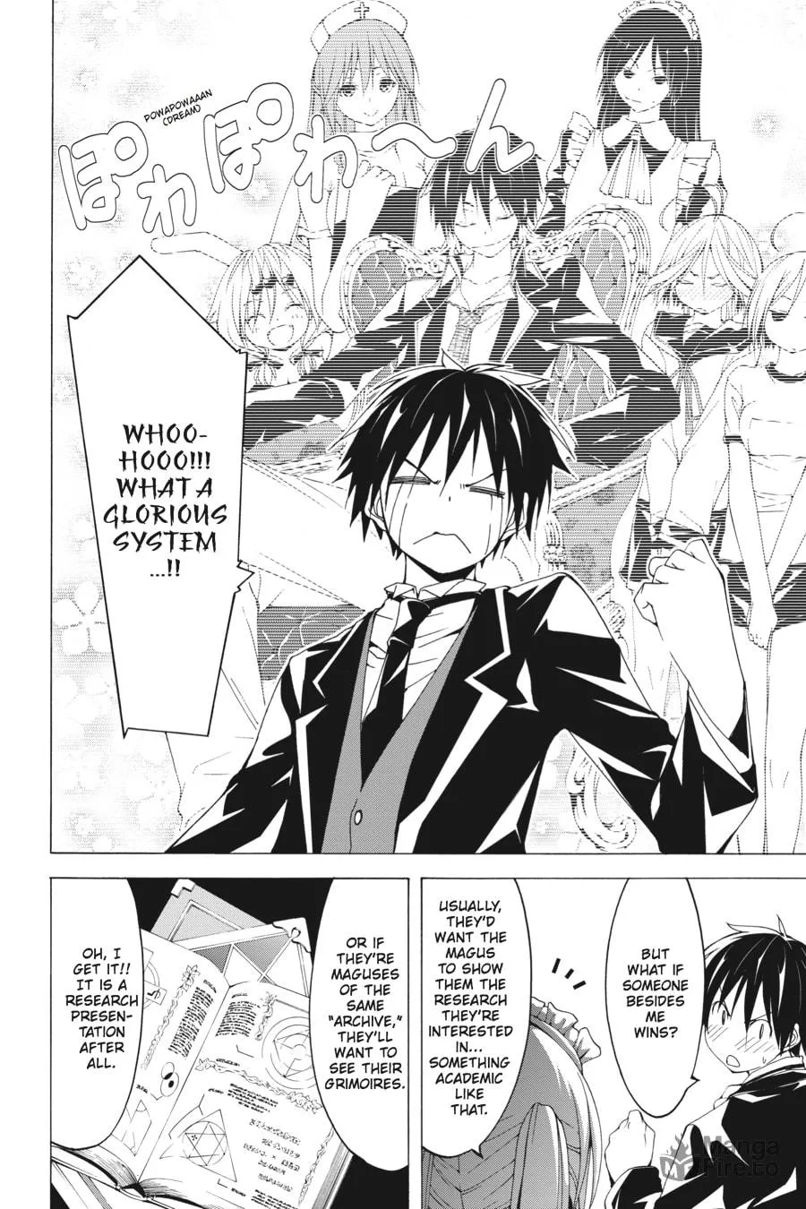 Read Trinity Seven: The Seven Magicians chapter 40 image 11 on Lezhin