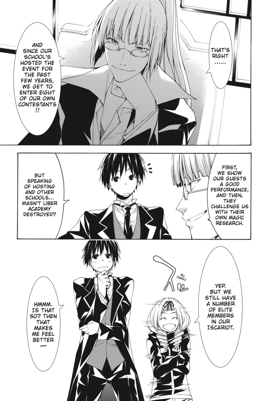 Read Trinity Seven: The Seven Magicians chapter 40 image 12 on Lezhin