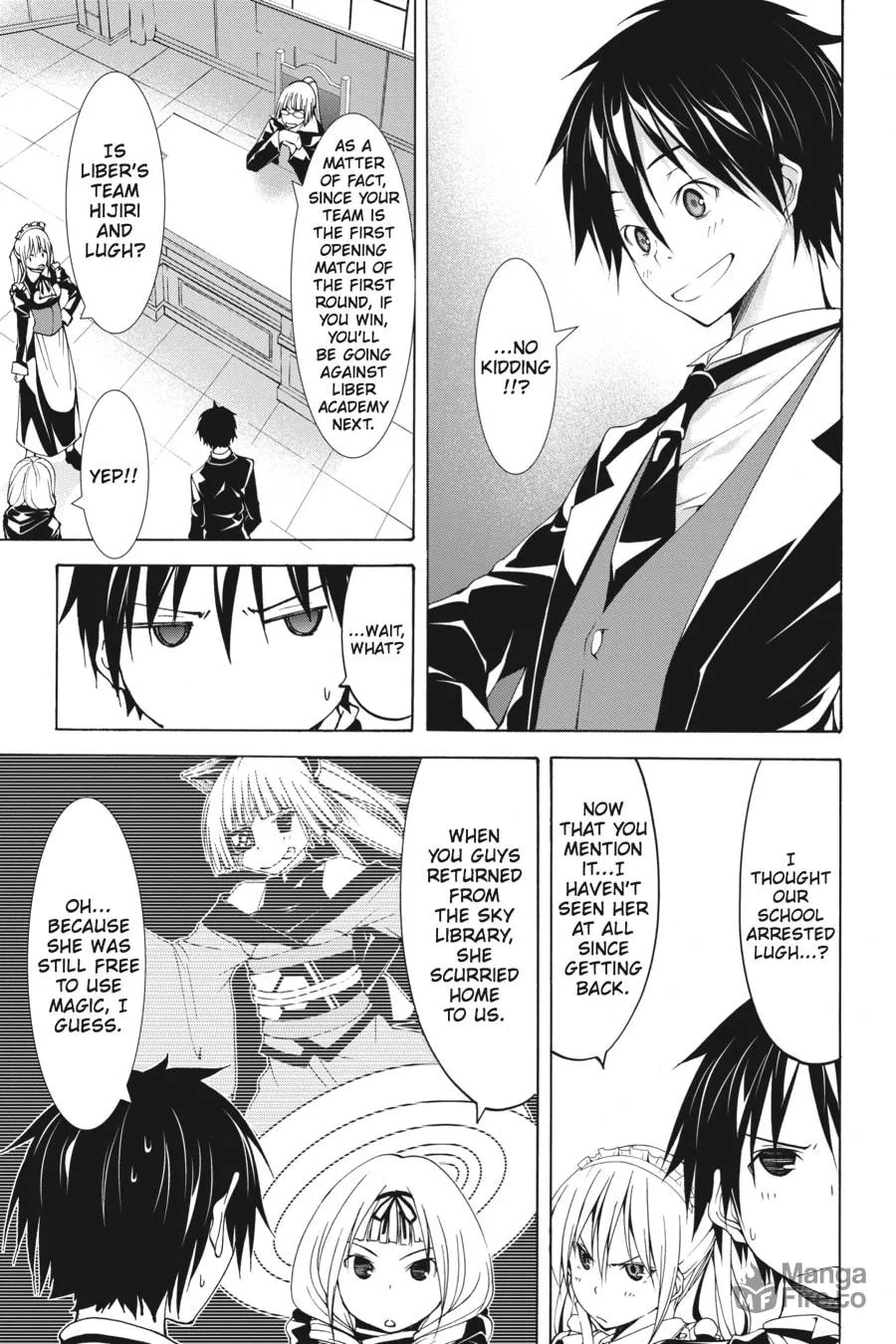 Read Trinity Seven: The Seven Magicians chapter 40 image 14 on Lezhin