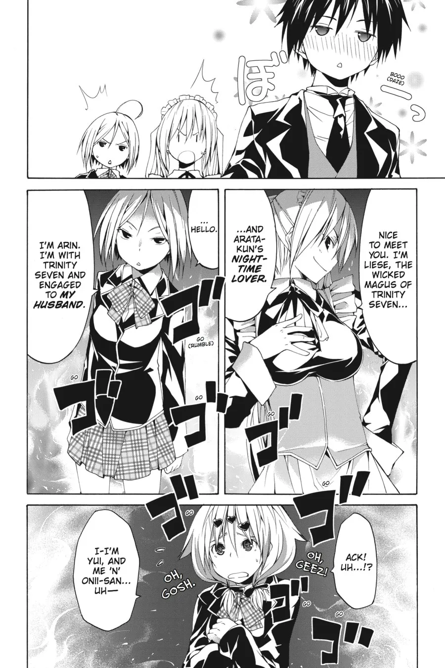 Read Trinity Seven: The Seven Magicians chapter 40 image 27 on Lezhin