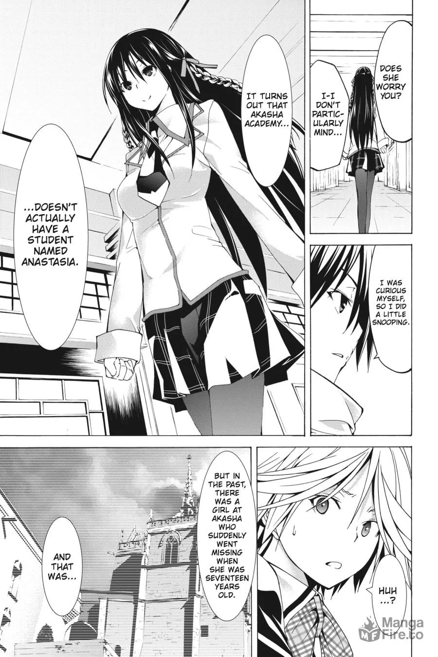 Read Trinity Seven: The Seven Magicians chapter 40 image 32 on Lezhin
