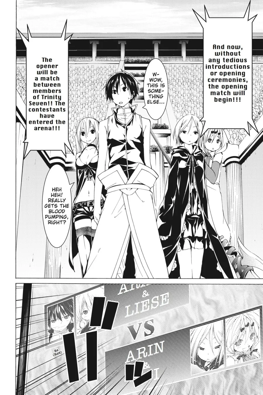 Read Trinity Seven: The Seven Magicians chapter 40 image 37 on Lezhin