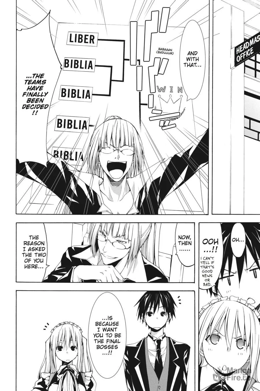 Read Trinity Seven: The Seven Magicians chapter 40 image 5 on Lezhin