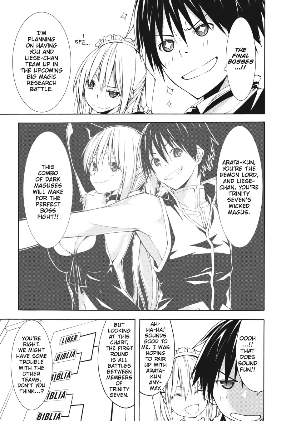 Read Trinity Seven: The Seven Magicians chapter 40 image 6 on Lezhin