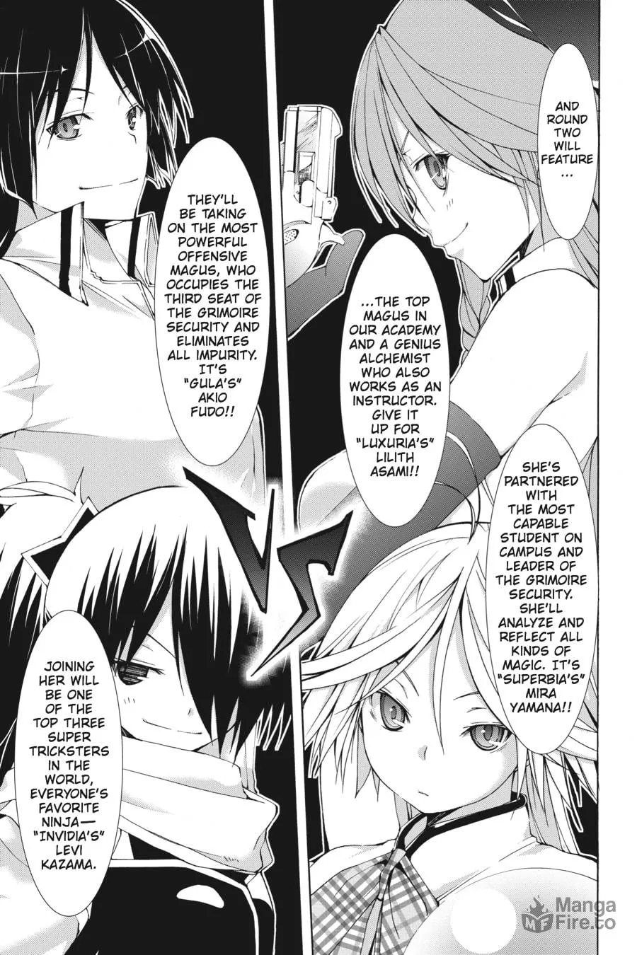 Read Trinity Seven: The Seven Magicians chapter 40 image 8 on Lezhin