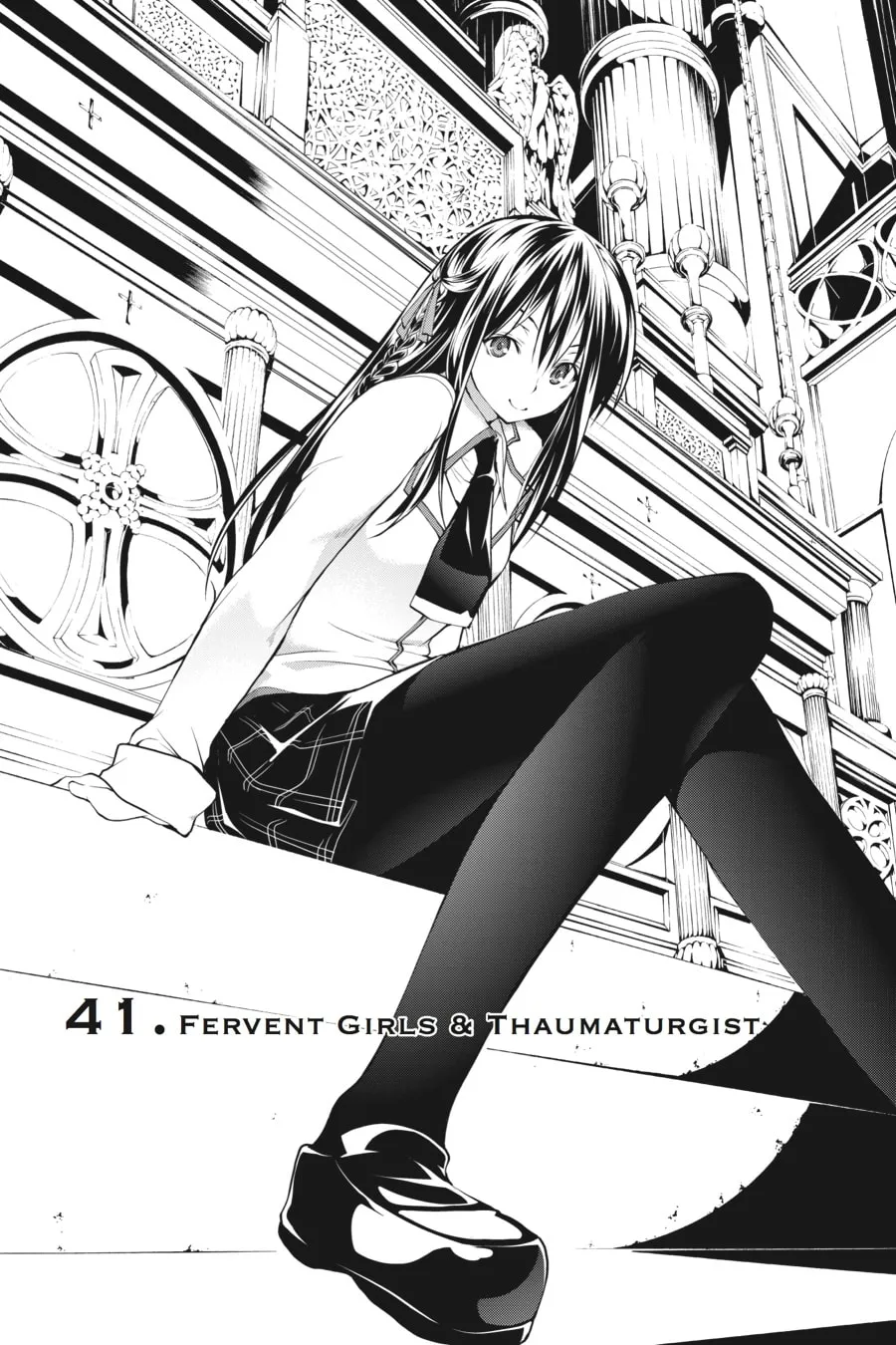 Read Trinity Seven: The Seven Magicians chapter 41 image 0 on Lezhin
