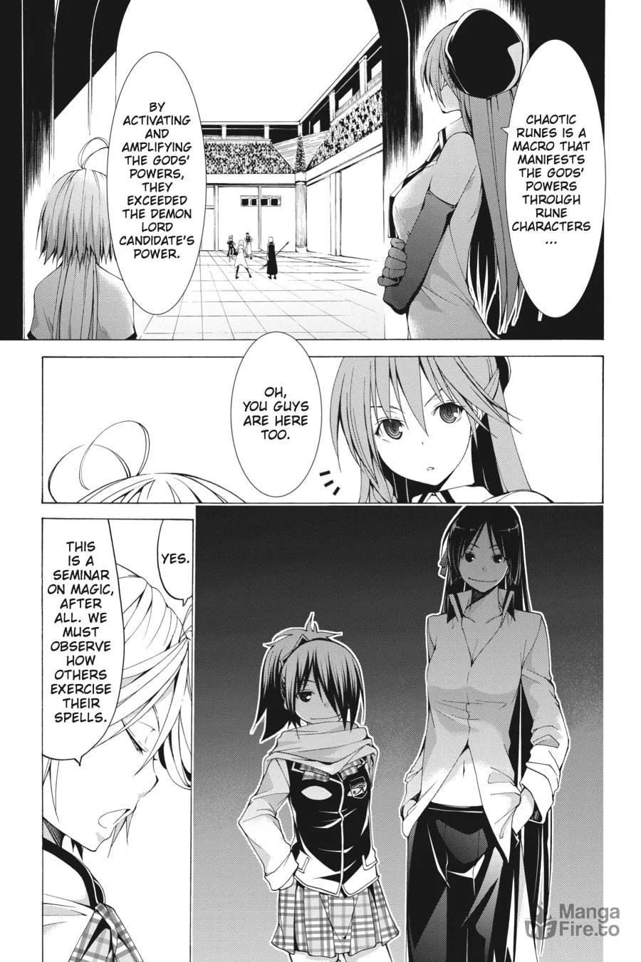 Read Trinity Seven: The Seven Magicians chapter 41 image 11 on Lezhin