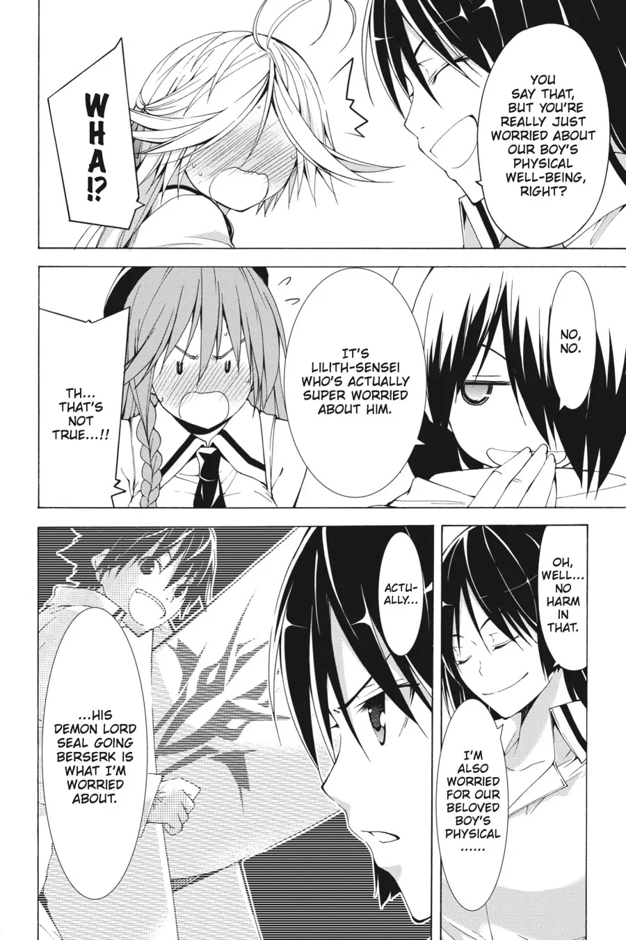 Read Trinity Seven: The Seven Magicians chapter 41 image 12 on Lezhin