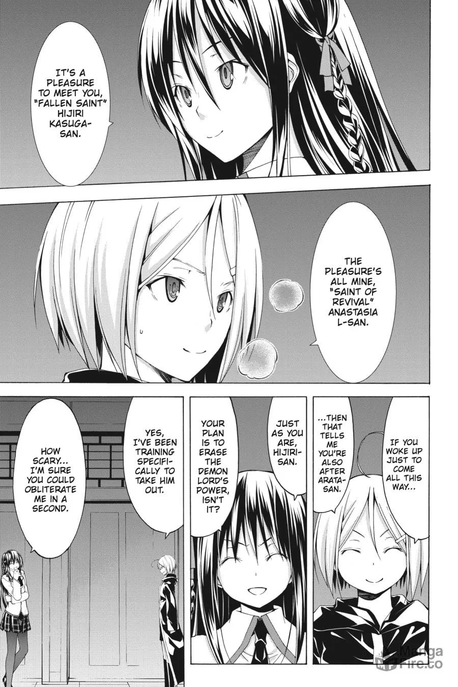 Read Trinity Seven: The Seven Magicians chapter 41 image 17 on Lezhin