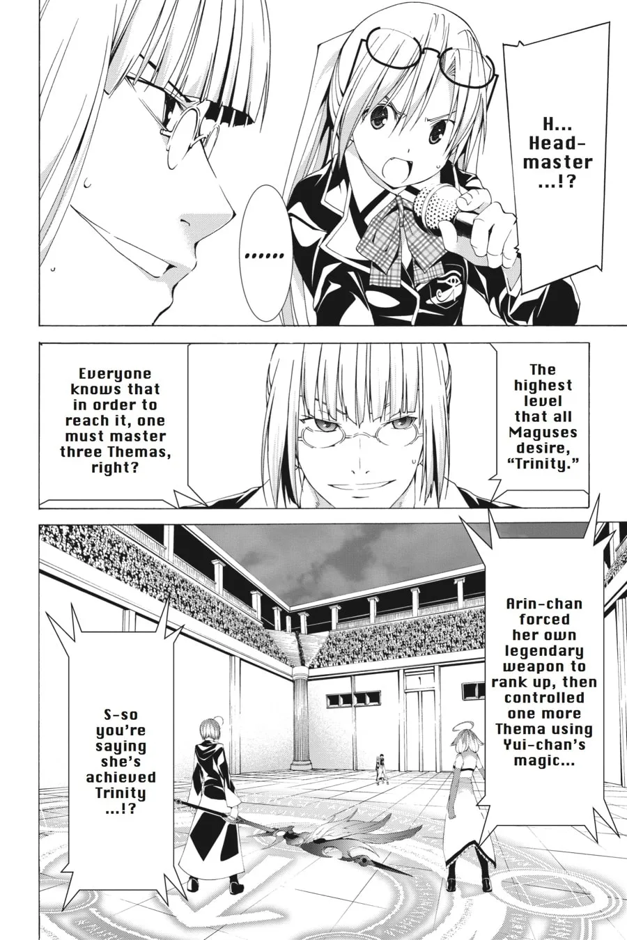 Read Trinity Seven: The Seven Magicians chapter 42 image 12 on Lezhin