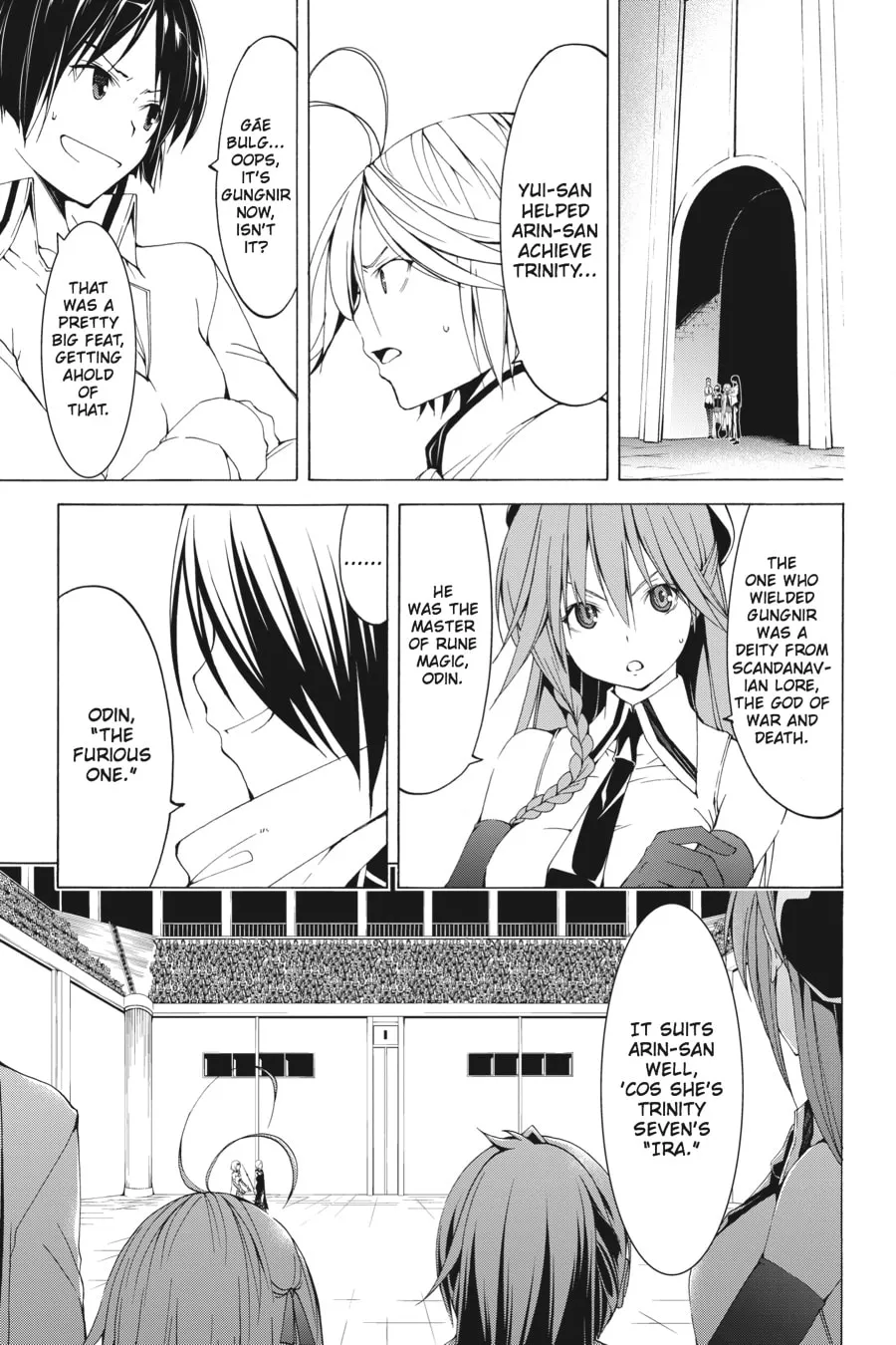 Read Trinity Seven: The Seven Magicians chapter 42 image 13 on Lezhin