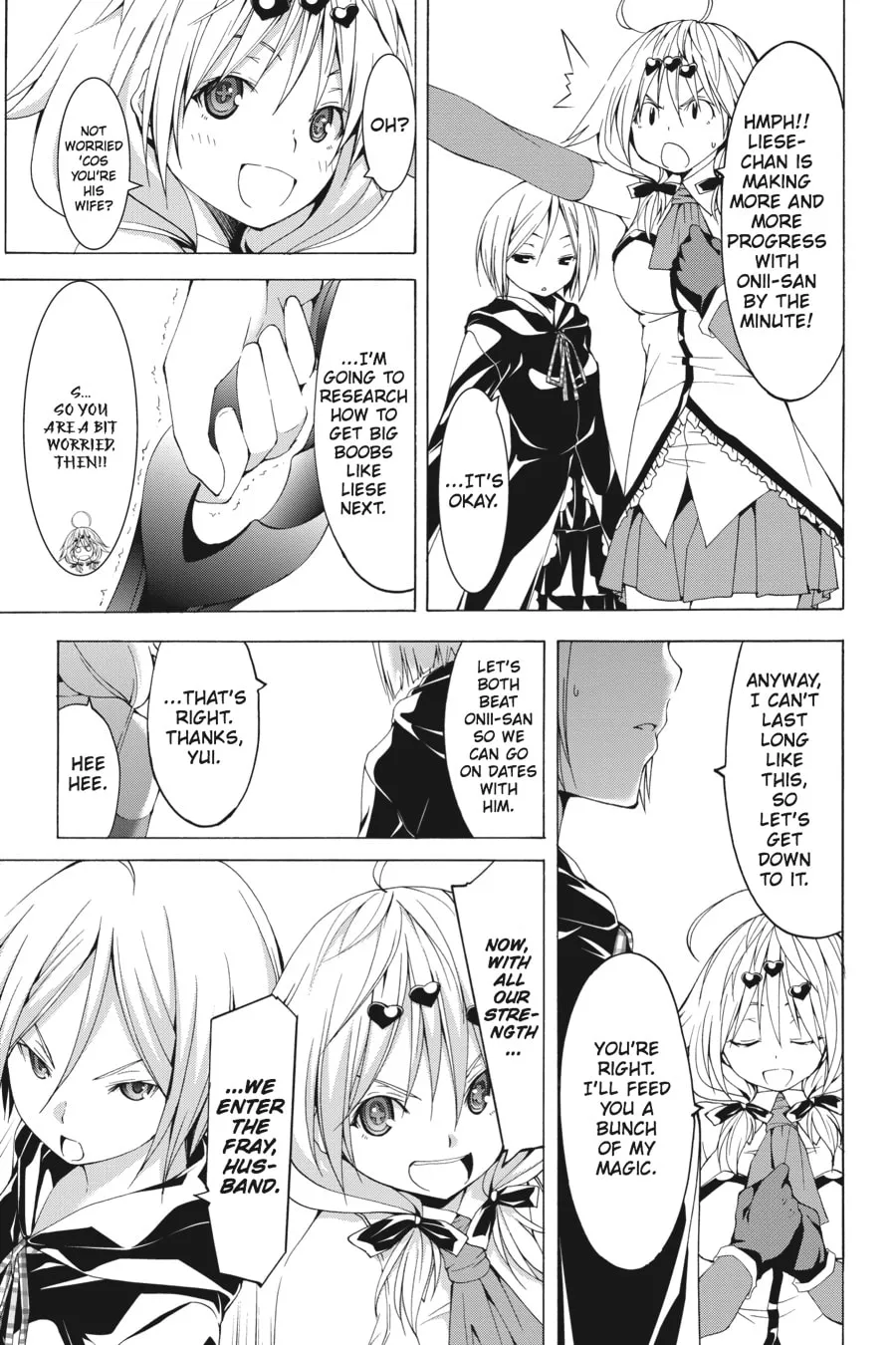 Read Trinity Seven: The Seven Magicians chapter 42 image 15 on Lezhin