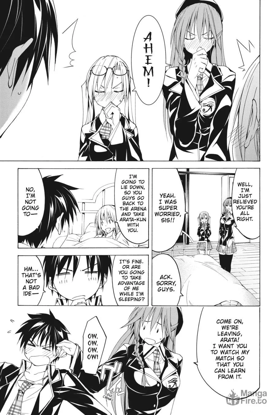 Read Trinity Seven: The Seven Magicians chapter 42 image 34 on Lezhin