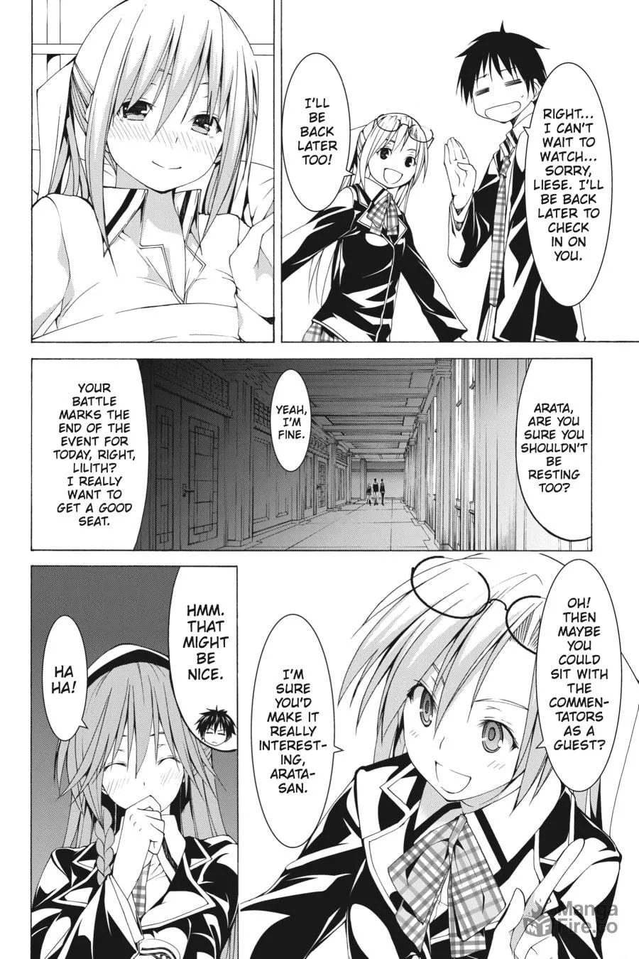 Read Trinity Seven: The Seven Magicians chapter 42 image 35 on Lezhin