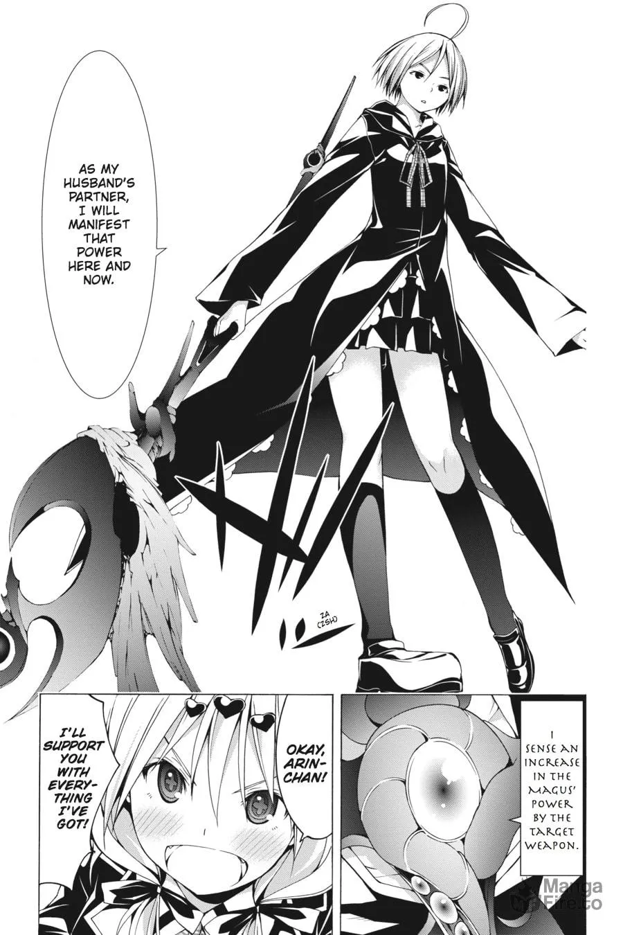 Read Trinity Seven: The Seven Magicians chapter 42 image 8 on Lezhin