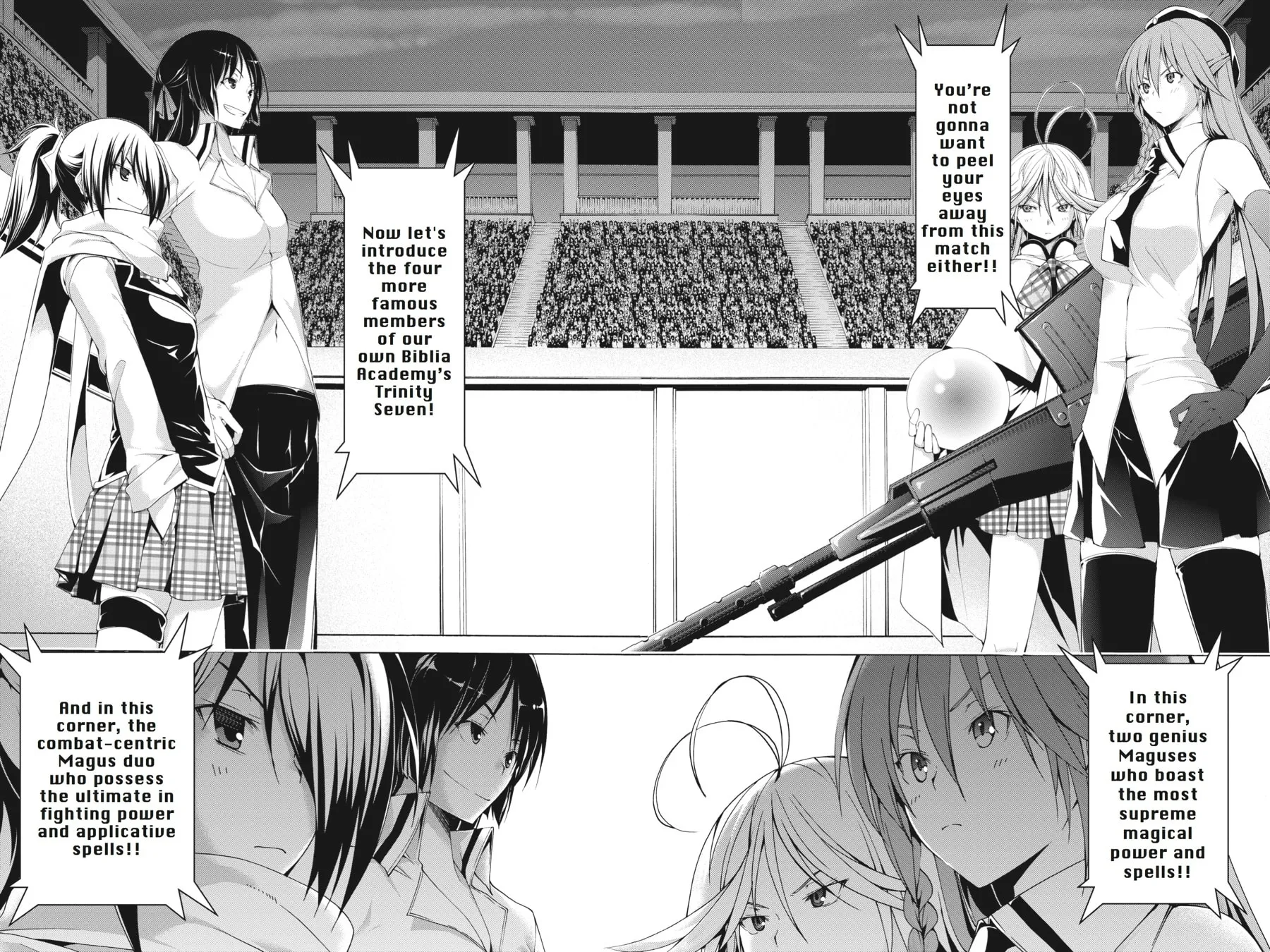 Read Trinity Seven: The Seven Magicians chapter 43 image 25 on Lezhin