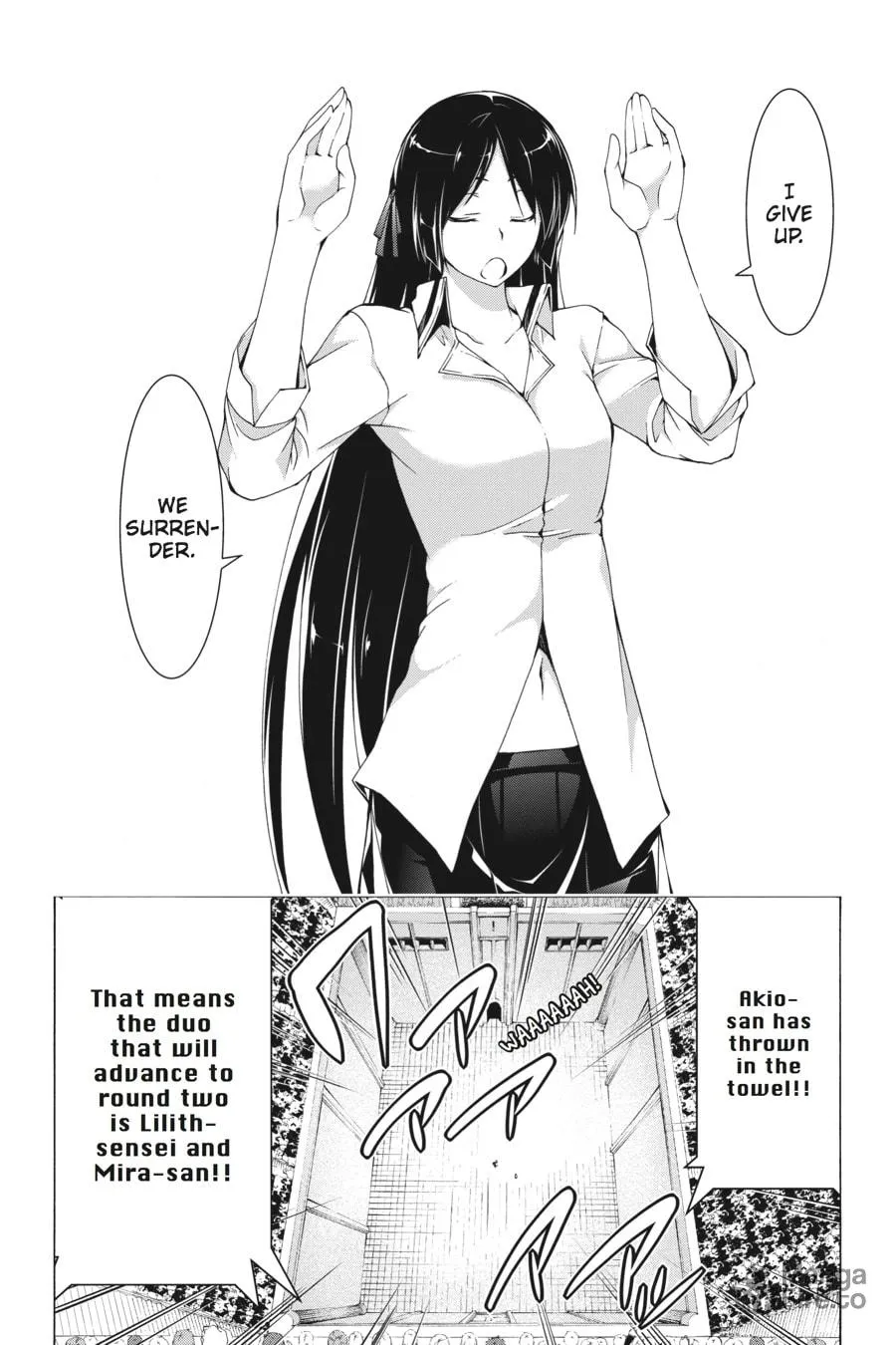 Read Trinity Seven: The Seven Magicians chapter 44 image 34 on Lezhin