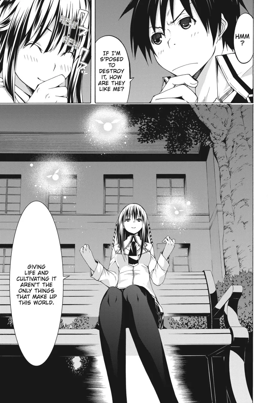 Read Trinity Seven: The Seven Magicians chapter 45 image 10 on Lezhin