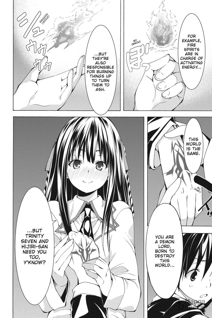 Read Trinity Seven: The Seven Magicians chapter 45 image 11 on Lezhin