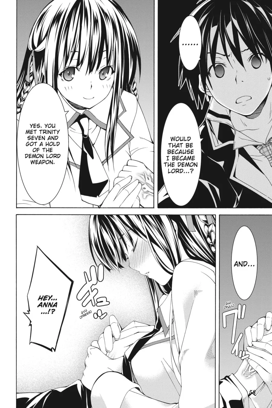 Read Trinity Seven: The Seven Magicians chapter 45 image 13 on Lezhin