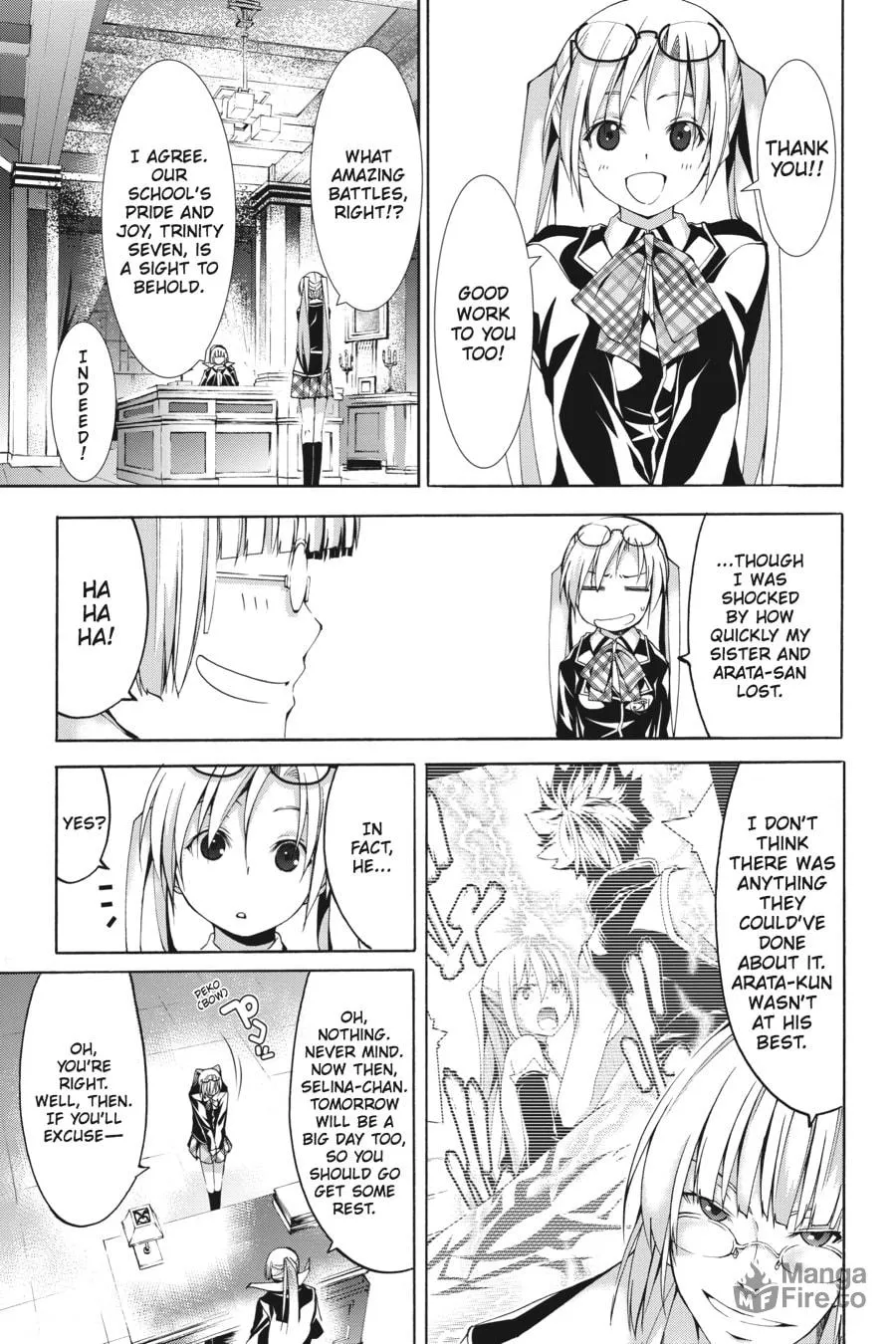 Read Trinity Seven: The Seven Magicians chapter 45 image 2 on Lezhin