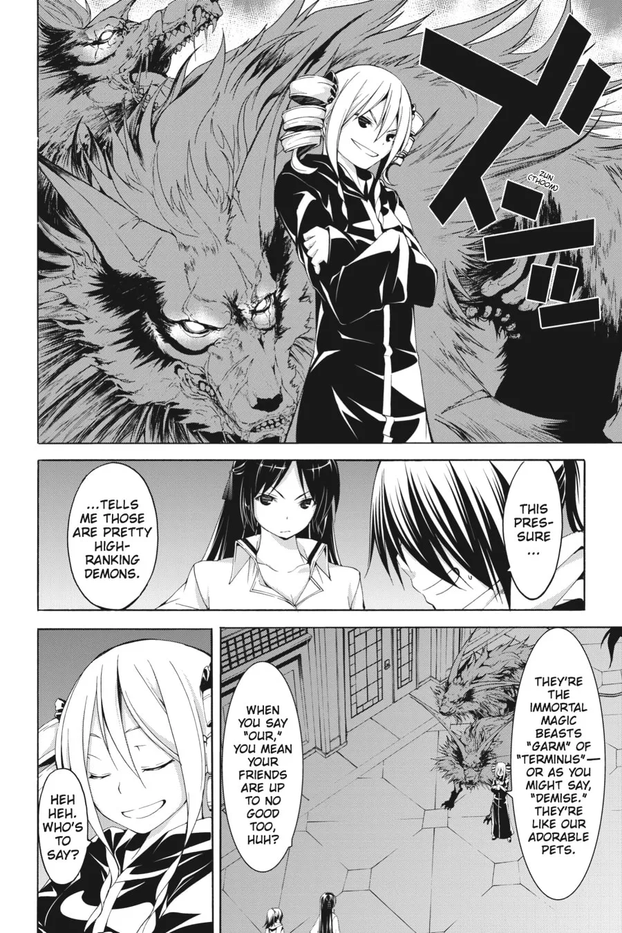 Read Trinity Seven: The Seven Magicians chapter 45 image 22 on Lezhin