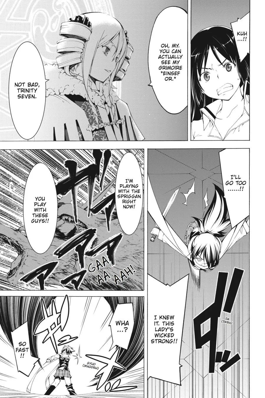 Read Trinity Seven: The Seven Magicians chapter 45 image 27 on Lezhin