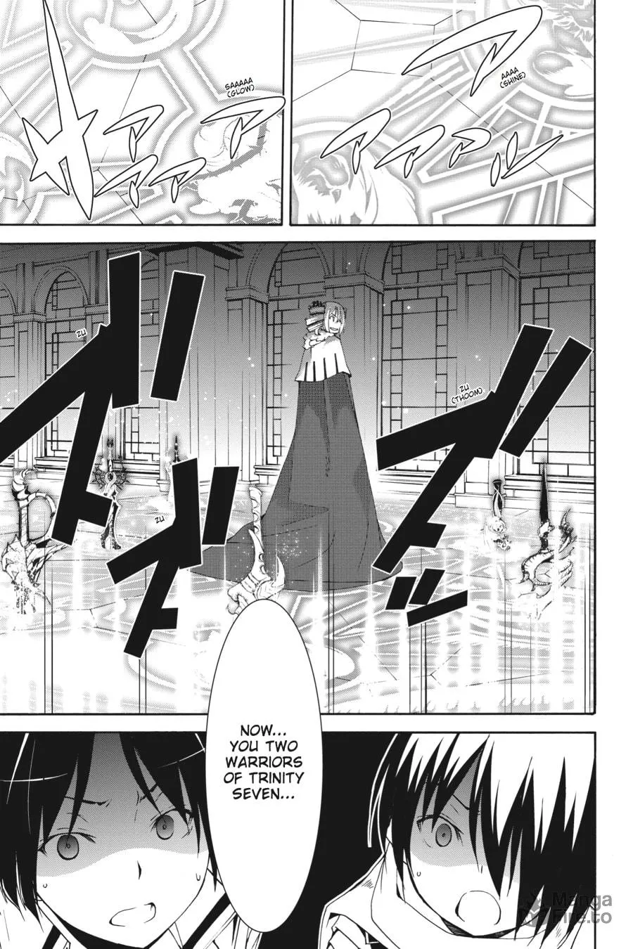 Read Trinity Seven: The Seven Magicians chapter 45 image 35 on Lezhin