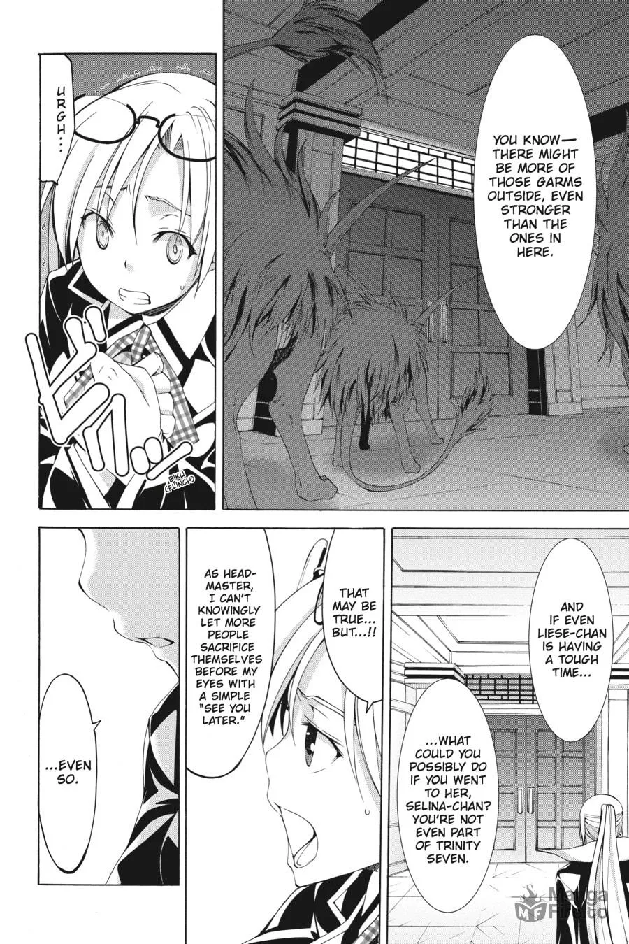 Read Trinity Seven: The Seven Magicians chapter 46 image 17 on Lezhin
