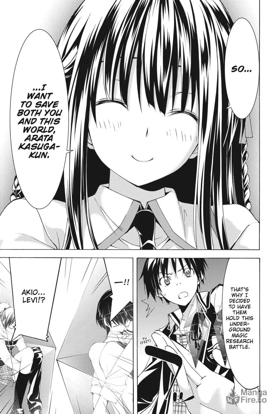 Read Trinity Seven: The Seven Magicians chapter 47 image 17 on Lezhin