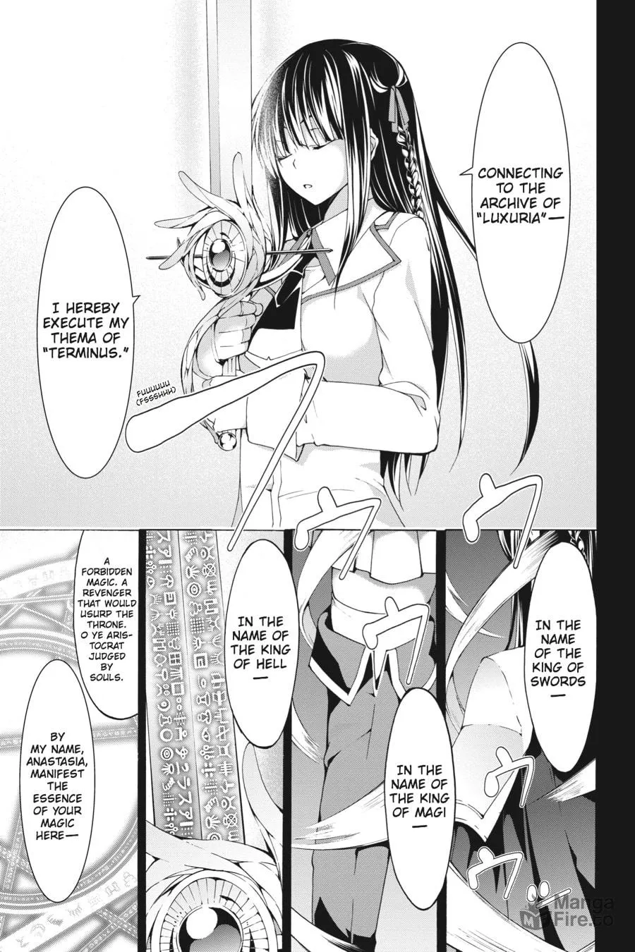 Read Trinity Seven: The Seven Magicians chapter 48 image 2 on Lezhin