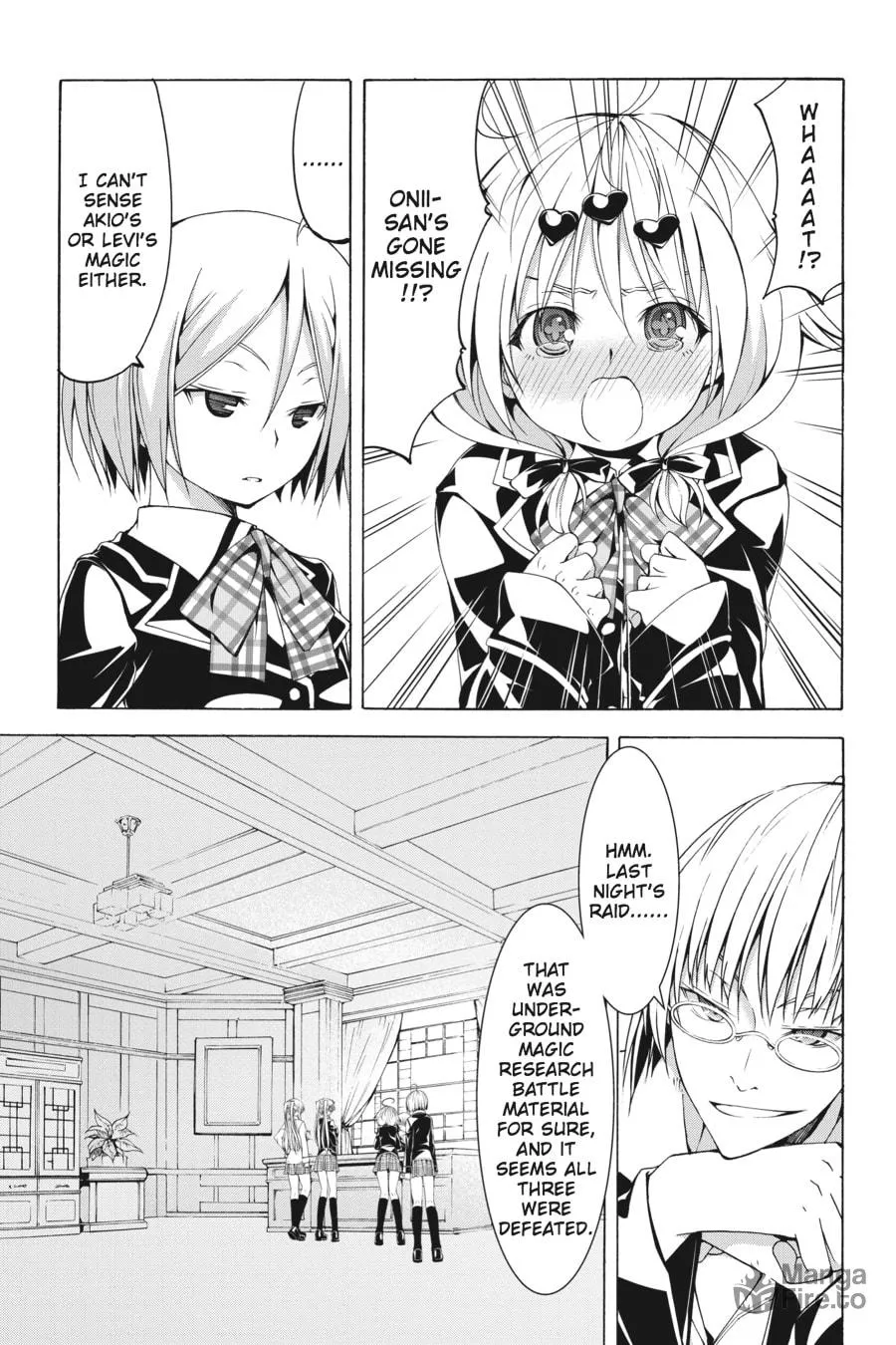 Read Trinity Seven: The Seven Magicians chapter 49 image 2 on Lezhin