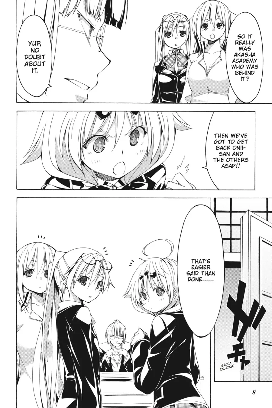 Read Trinity Seven: The Seven Magicians chapter 49 image 3 on Lezhin