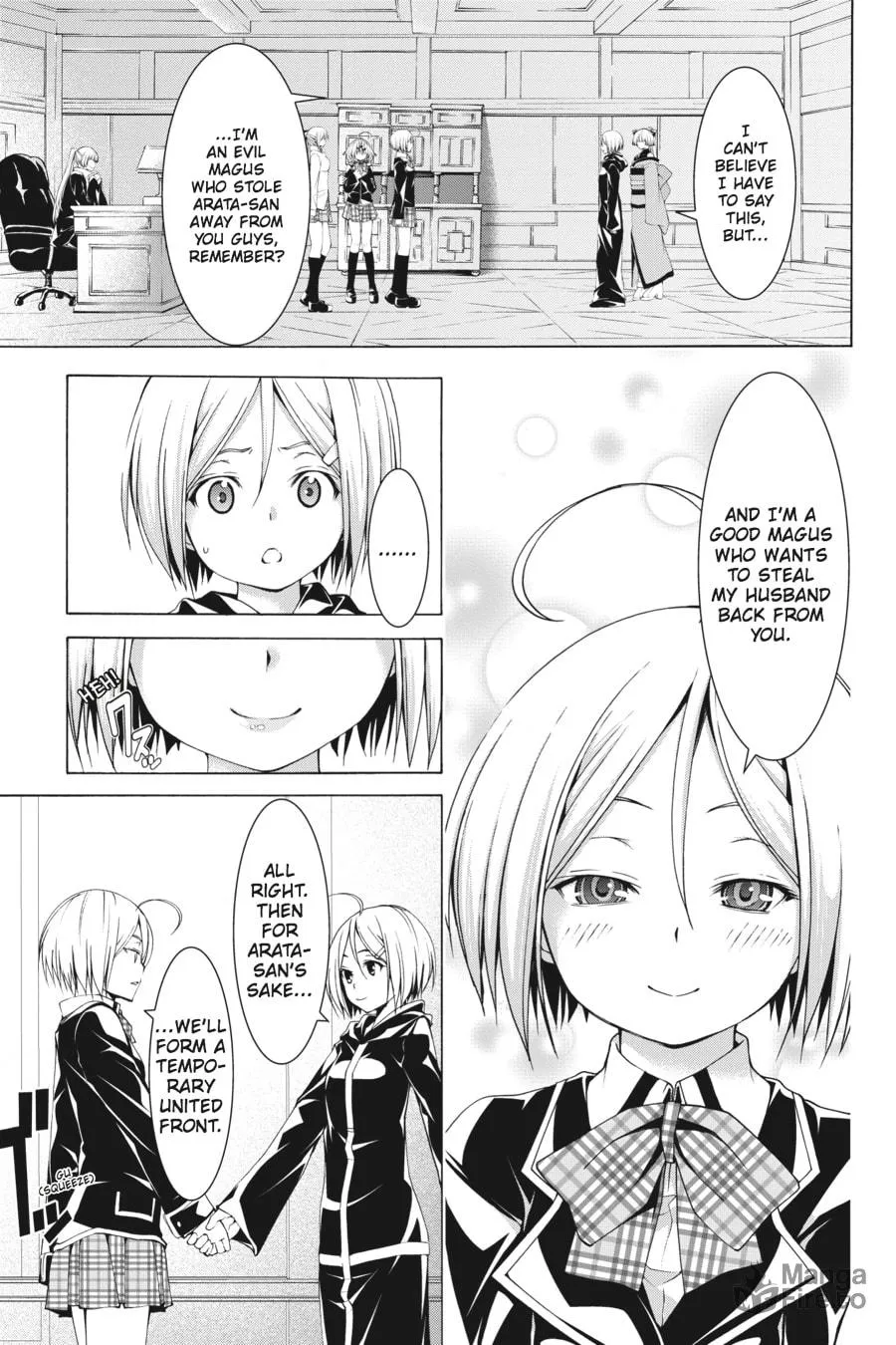 Read Trinity Seven: The Seven Magicians chapter 49 image 8 on Lezhin