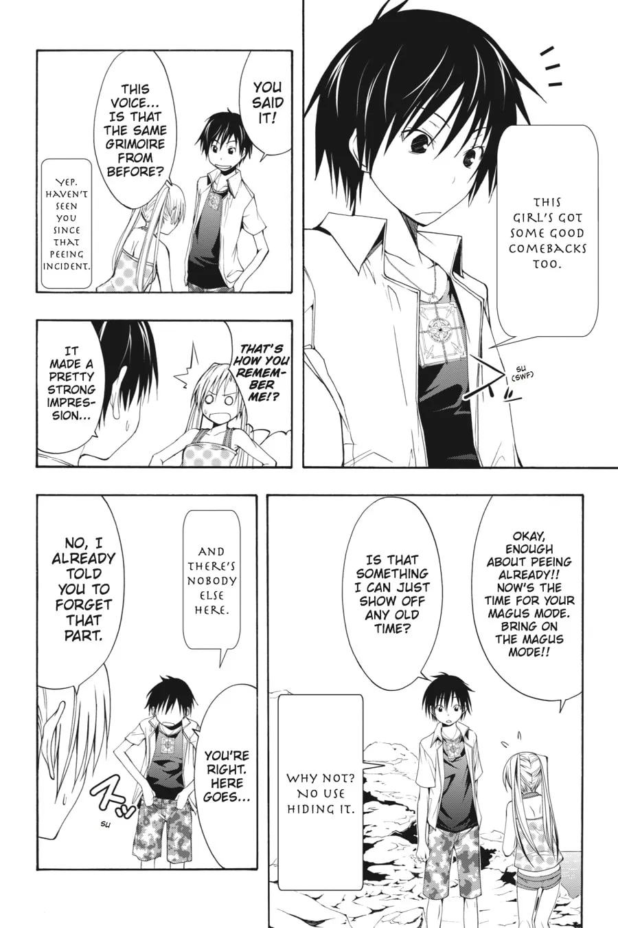 Read Trinity Seven: The Seven Magicians chapter 5 image 15 on Lezhin